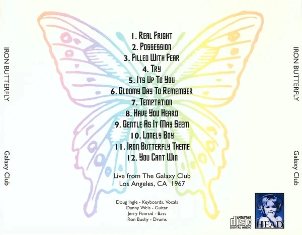 CDr Iron Butterfly "Galaxy Club" – photo 2